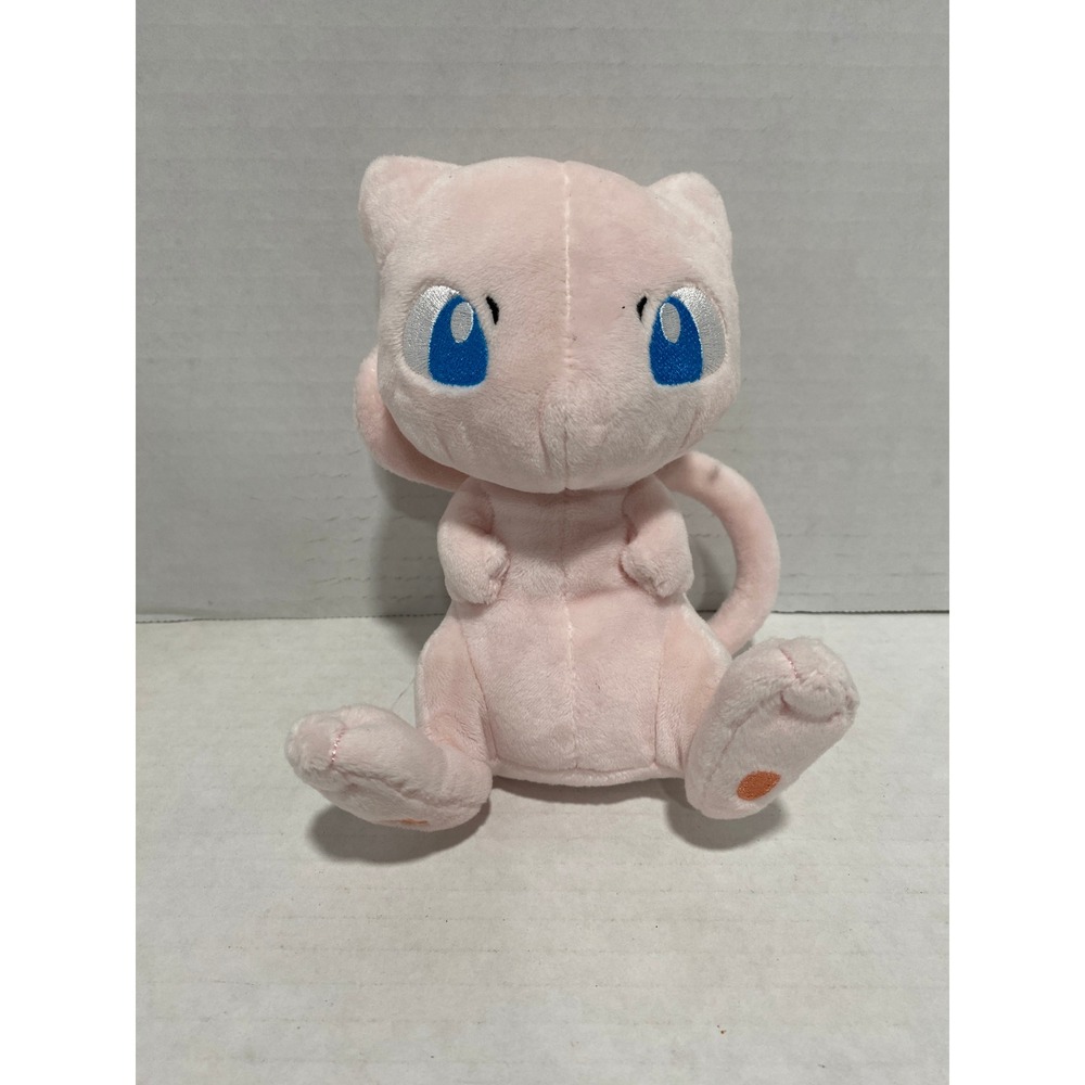 Pokemon Mew Plush Toy Unisex Pocket Monsters Pink 7in Excellent
